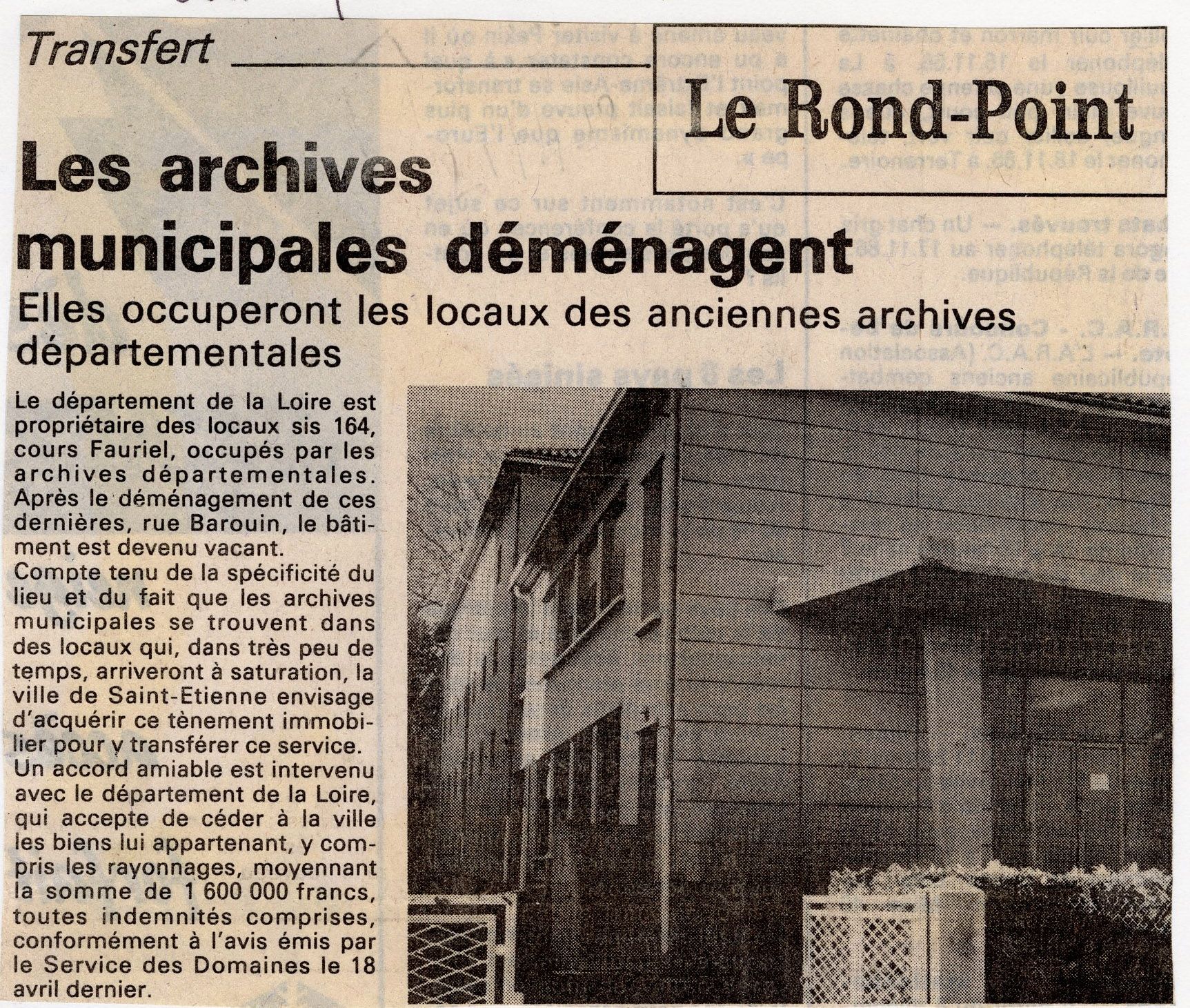 Souvenez-vous, il y a 35 ans...
