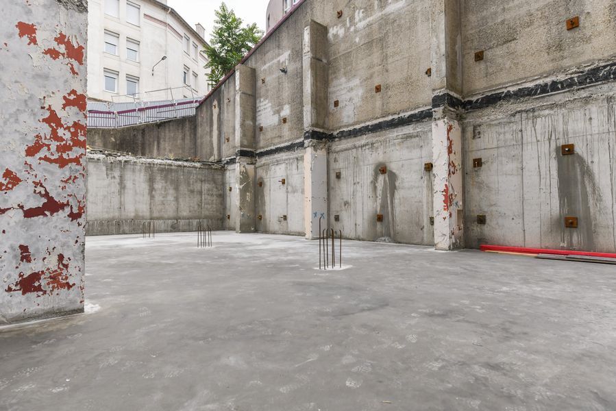 Chantier immeuble Loubet - Phase 3 / Louis Perrin / Ville de Saint-Étienne