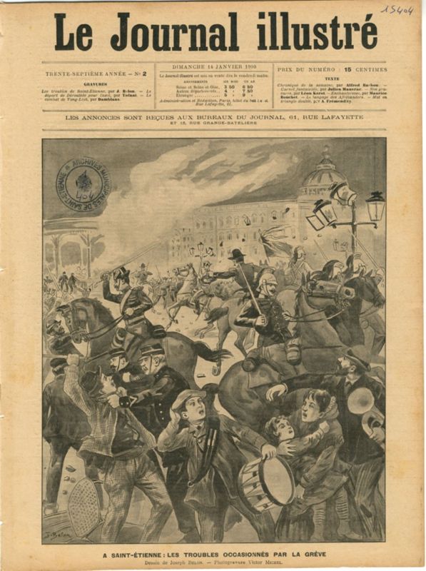 Les grèves de passementiers : 1848-1900