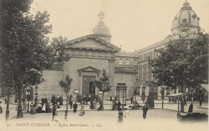 Eglise Saint-Louis, [1920] (3 M 8 ICONO 3). 